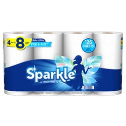 Sparkle Paper Towels 126 sheet 2 ply 4 pk