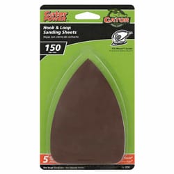 Gator Mouse 5 in. L X 5 in. W 150 Grit Zirconium Oxide Mouse Sandpaper 5 pk