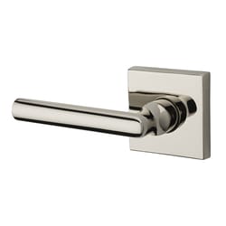 Baldwin Reserve Tube Lever Polished Nickel Dummy Lever Left Handed