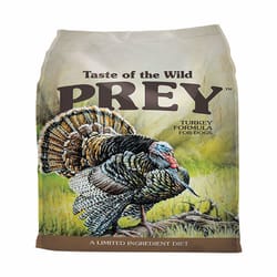 Taste of the Wild Prey All Ages Turkey Dry Dog Food Grain Free 25 lb