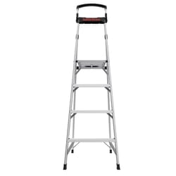 Little Giant Xtra-Lite Plus 6 ft. H Aluminum Step Ladder Type IAA 375 lb. capacity