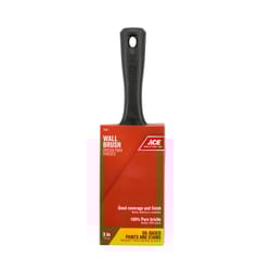 Ace  3 in. W Medium Stiff  Flat  Paint Brush 