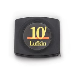 Lufkin 10 ft. L X 0.25 in. W Handy Pocket Tape Measure 1 pk