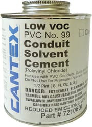 Cantex 0 in. D X 0 ft. L PVC Conduit Solvent Cement For Rigid