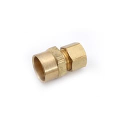 Anderson Metals 3/8 in. Compression in. X 1/2 in. D Sweat Brass Adapter