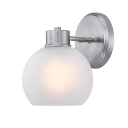 Westinghouse 1-Light Brushed Nickel Silver Dorney Wall Sconce