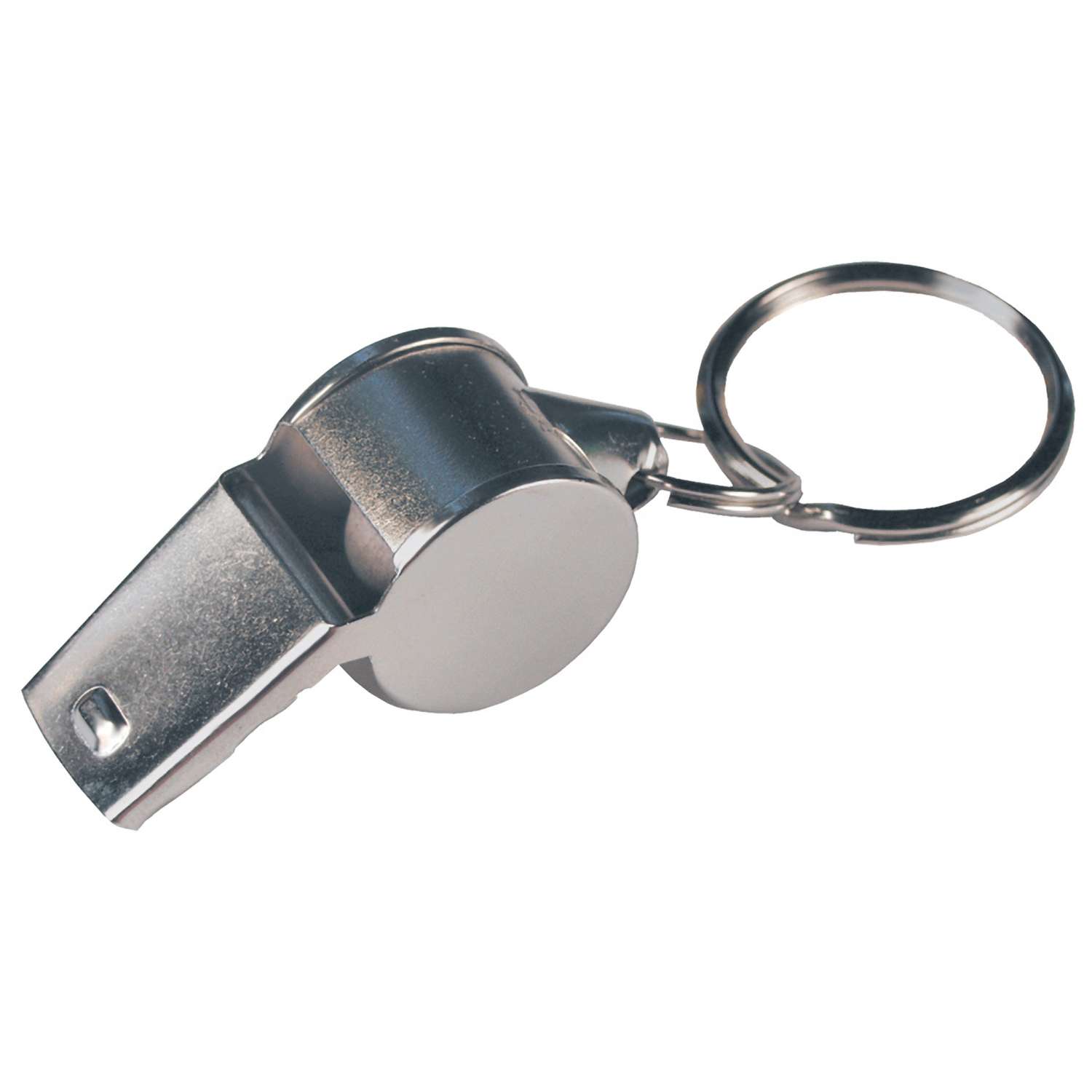 Hillman Metal/Plastic Silver Whistle Key Chain Ace Hardware