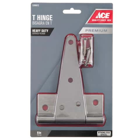 Stainless Steel Marine Heavy Duty Strap T-Hinges - 7 Inch - Sold  Individually