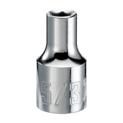 Craftsman 5/32 in. X 1/4 in. drive SAE 6 Point Standard Shallow Socket 1 pc