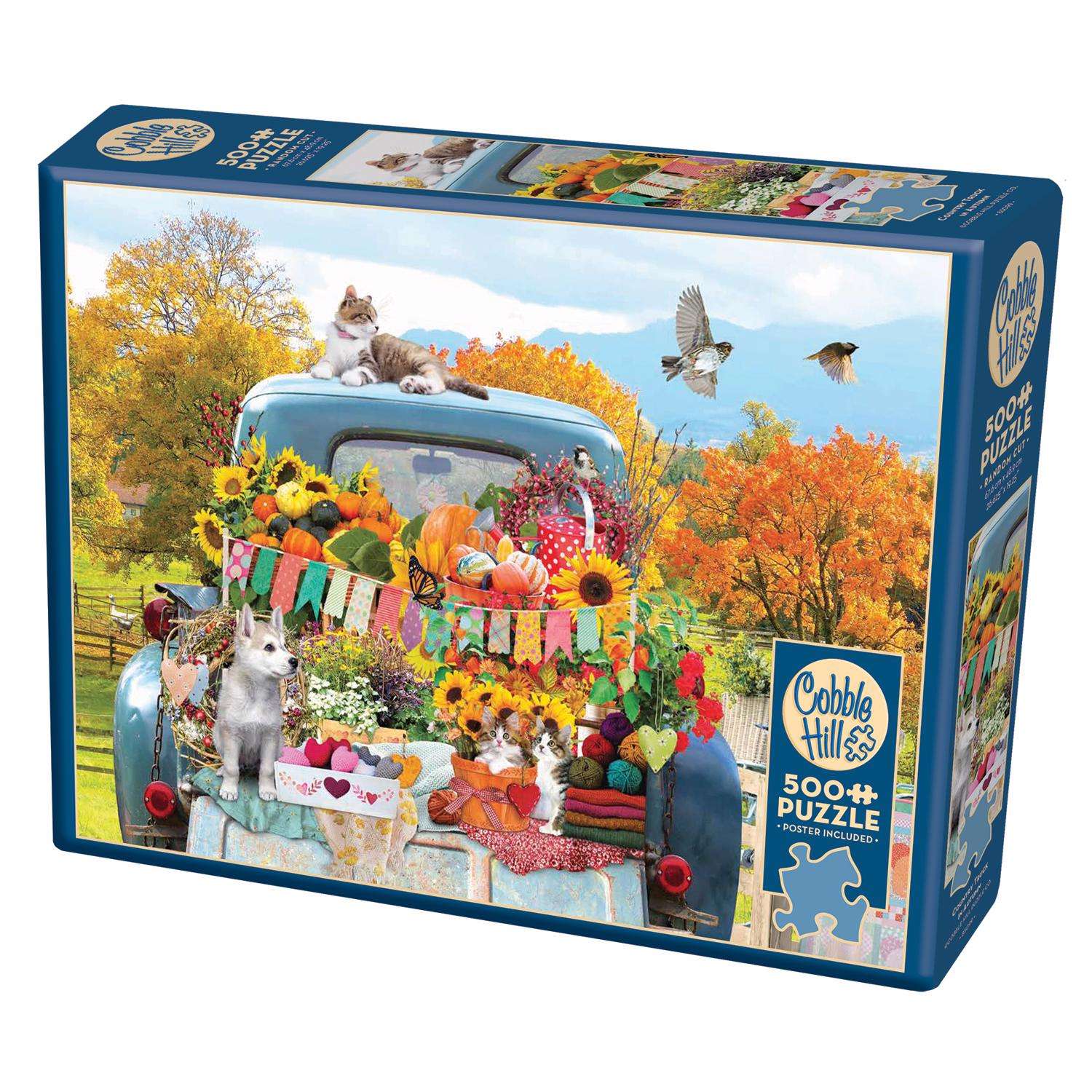 Cobble Hill Jigsaw Puzzle Multicolored Ace Hardware