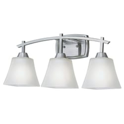 Westinghouse Midori 3-Light Brushed Nickel Wall Sconce