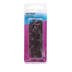 Hillman No. 22 X 1 in. L Blue Steel Cut Tacks 2 pk Hillman No. 22 X 1 in. L Blue Steel Cut Tacks 2 pk