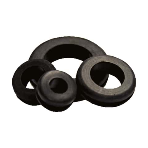 Table Grommet - Black - 3/4 - 1 Thickness - Wall Eye Solutions Cable