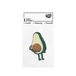 StickerYou Avo Butt Sticker Vinyl 1 pk