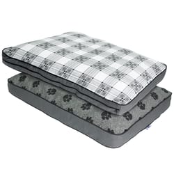 MyPillow Gray Pet Bed 34 in. W X 45 in. L