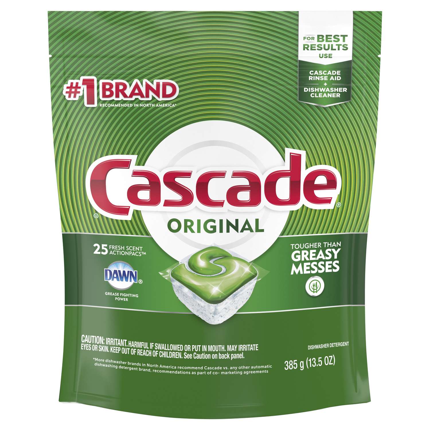 Cascade Original Fresh Scent Pods Dishwasher Detergent 25 pk Ace Hardware