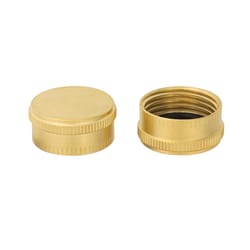 Ace 3/4 in. Brass Threaded Female Hose End Caps