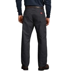 Dickies Men's Cotton Carpenter Jeans Black 42x32 7 pocket 1 pk