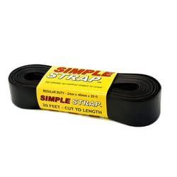 Simple Strap 1.6 in. W X 20 ft. L Black Tie Down 580 lb 1 pk