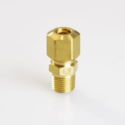 ATC 1/4 in. Compression X 1/8 in. D MPT Brass Connector