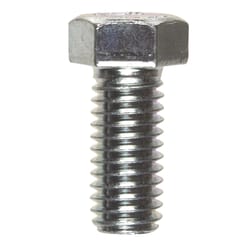 HILLMAN 7/16 in. D X 1 in. L Zinc Plated Steel Hex Bolt 100 pk