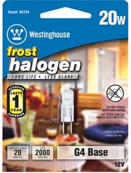Westinghouse 20 W T2.5 Decorative Halogen Bulb 290 lm Bright White 1 pk