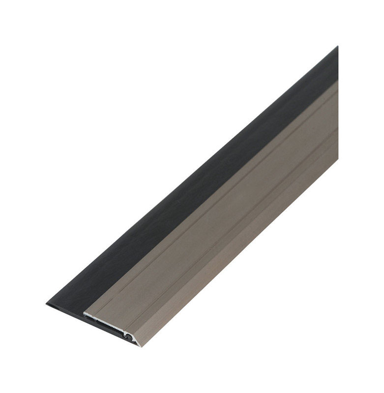 M-D Silver Aluminum/Vinyl Sweep For Doors 36 in. L X 1/4 in. Mfr# 48996 ...