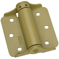 National Hardware BakEnamel 3 in. L Enamel Brass Adjustable Spring Hinge 1 pk