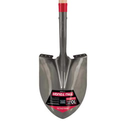 Truper Tru-Tough 58.25 in. Steel Round Digging Shovel Wood Handle