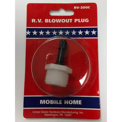 US Hardware Blow Out Plug 1 pk