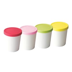 Tovolo Assorted Plastic/Silicone Mini Sweet Treat Tubs 6 oz