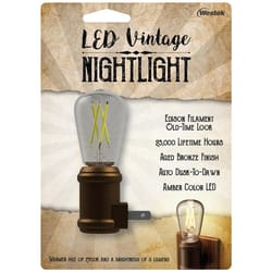 Westek Automatic Plug-in Vintage Edison LED Night Light