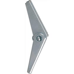 Hillman 1/8 inch in. D X 1/8 in. L Round Zinc-Plated Steel Toggle Wing 100 pk