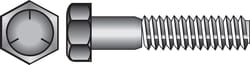 HILLMAN 7/16 in. D X 1-1/4 in. L Heat Treated Zinc Steel Hex Head Cap Screw 50 pk