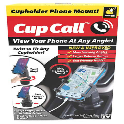 1pc Car Cup Holder Phone Mount Water Cup Mobile Holder Navigation