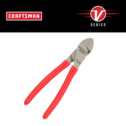 Craftsman V-Series 7 in. Carbon Steel Diagonal Pliers Flush Cutter 1 pk