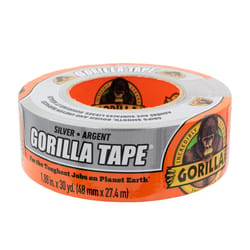 Gorilla 1.88 in. W X 30 yd L Silver Duct Tape