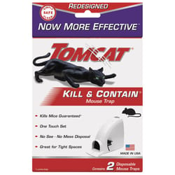 Tomcat Kill & Contain Small Covered Animal Trap For Mice 2 pk