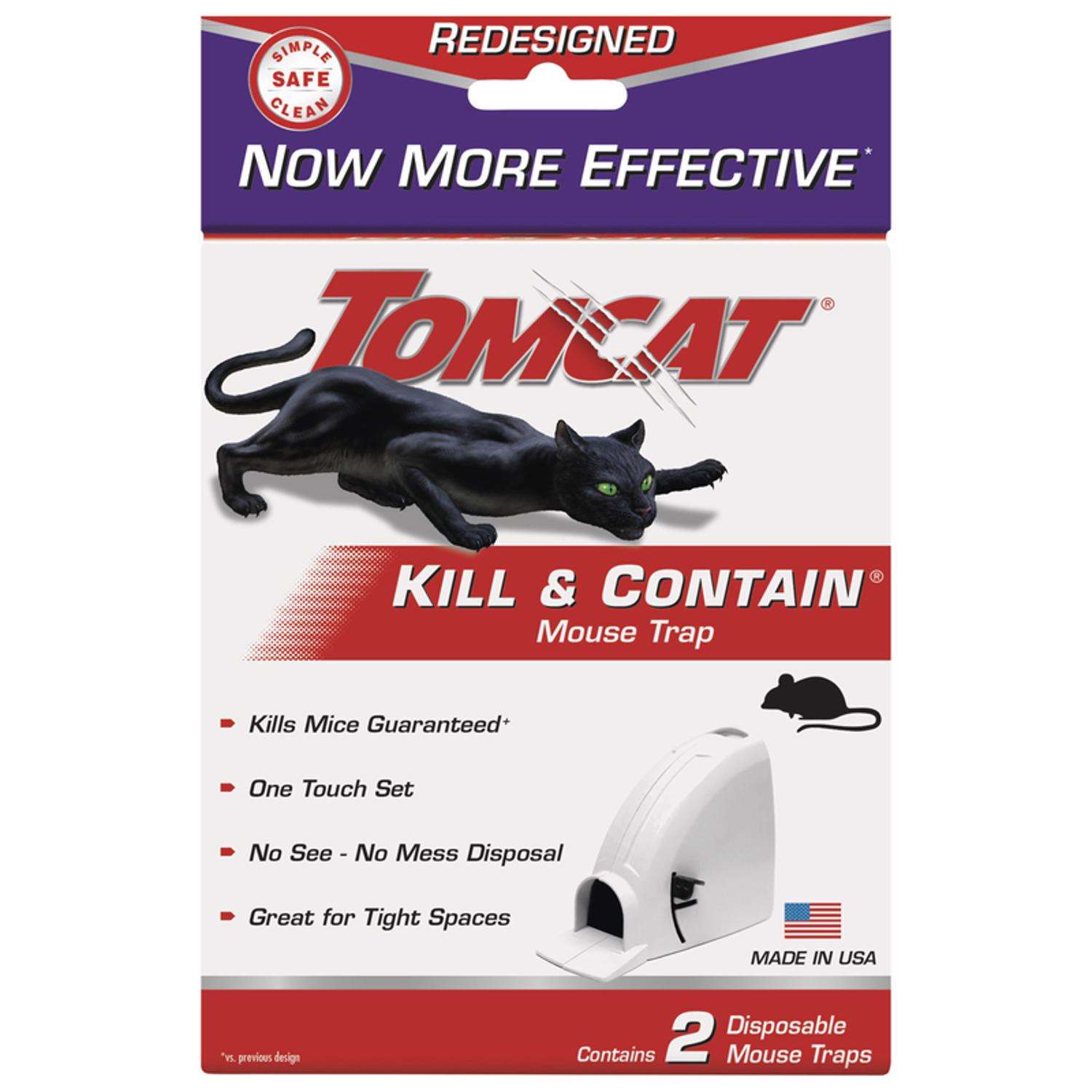 Tomcat Kill & Contain Small Covered Animal Trap For Mice 2 pk - Ace Hardware
