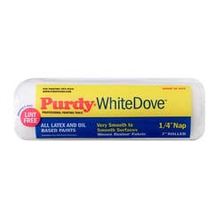 Purdy White Dove Woven Fabric 7 in. W X 1/4 in. Paint Roller Cover 1 pk