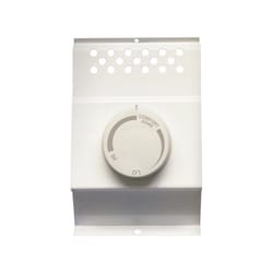 Cadet Heating and Cooling Dial Single Pole Line Voltage Baseboard Thermostat