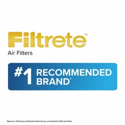 Filtrete Slim 16 in. W X 25 in. H X 4 in. D Polyester 12 MERV Pleated Allergen Air Filter 1 pk