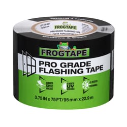 FrogTape Pro Grade 3.75 in. W X 75 ft. L Tape Flashing Tape Black