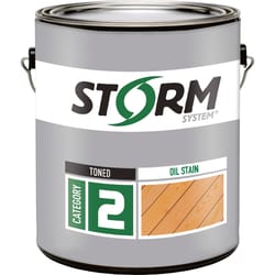 Storm System Transparent Teak Oil-Based Alkyd Exterior Stain 1 gal