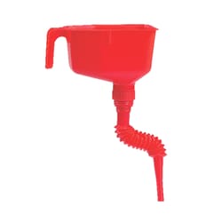 FloTool Red Plastic 32 qt Funnel