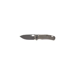 Gerber Scout Tan 440 Stainless Steel 7.64 in. Micarta Pocket Knife