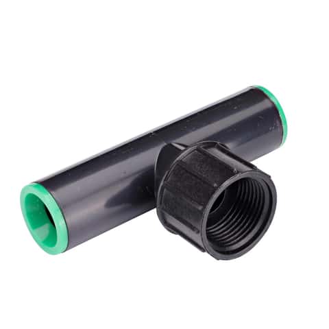 Raindrip 3/4 in. Compression Drip Irrigation Tee 1 pk