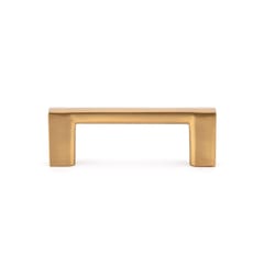 Richelieu Modern Cabinet Pull 3-25/32 in. Gold 1 pk