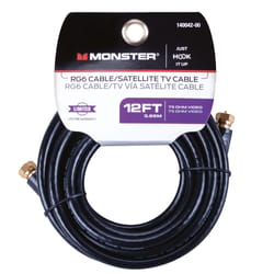 Monster Just Hook It Up 12 ft. Weatherproof Video Coaxial Cable