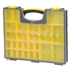 Stanley 13.3 in. W X 2.15 in. H Storage Organizer Polypropylene 25 compartments Black/Yellow